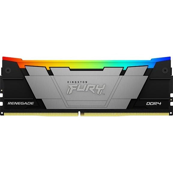 Kingston FURY Renegade RGB DDR4 3600 MHz CL16 32 GB Memory Module Kit, Black/Silver
