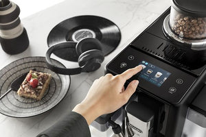 DeLonghi Rivelia EXAM440.55.B Automatic Espresso Machine, Black