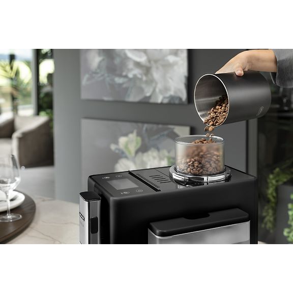 DeLonghi Rivelia EXAM440.55.B Automatic Espresso Machine, Black