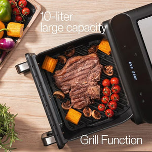 Wilfa AFG-10 Airfryer, Black/Silver