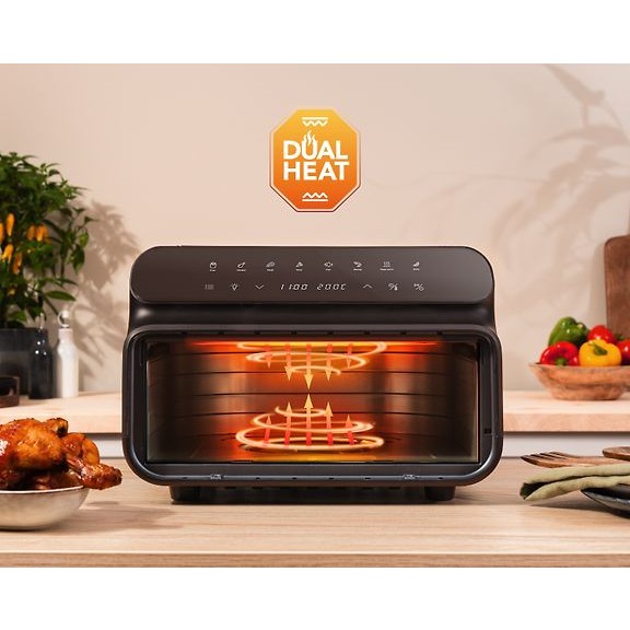 Wilfa AFG-10 Airfryer, Black/Silver