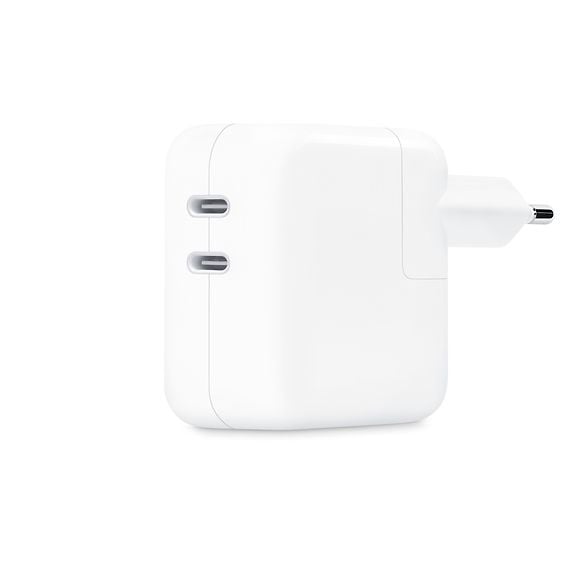 Apple 35W DUAL USB-C POWER ADAPTER White