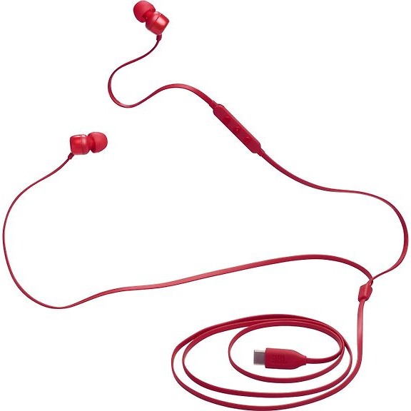 JBL Tune 310C In-Ear Headphones USB-C, Red