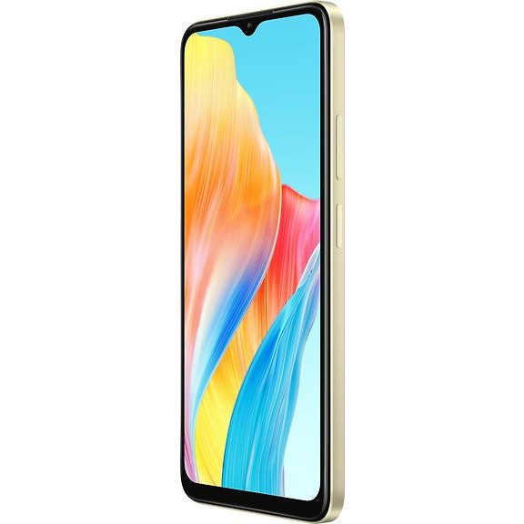 OPPO A38 Smartphone, 128/4 GB, Glowing Gold