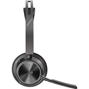 Poly Voyager Focus 2 Bluetooth Headset with Charging Stand, Microsoft Teams Certified