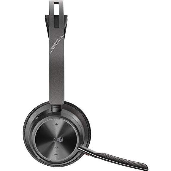 Poly Voyager Focus 2 Bluetooth Headset with Charging Stand, Microsoft Teams Certified
