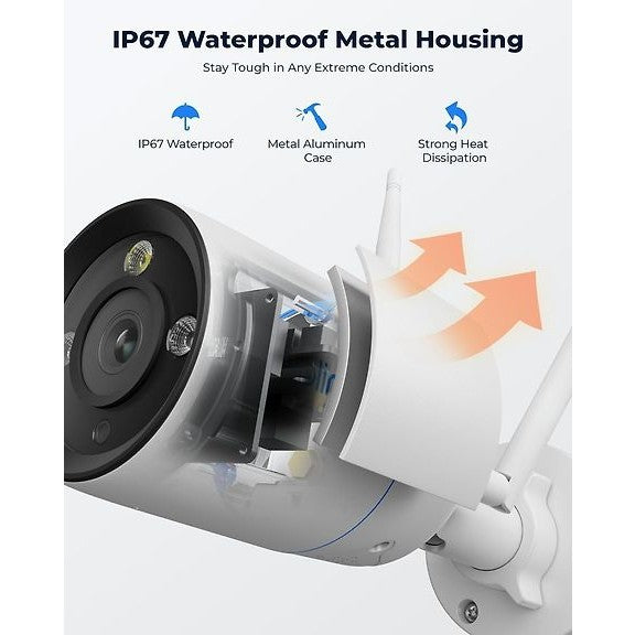 Reolink RLC-810WA Security Camera for Outdoor and Indoor Use