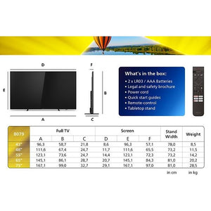 Philips 65" PUS8079 – 4K LED Ambilight TV
