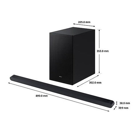 Samsung HW-S700D 3.1 Dolby Atmos Soundbar Sound System, Black