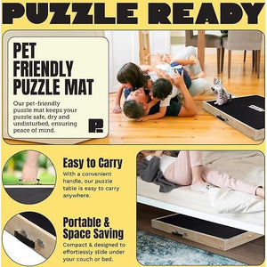 Puzzle Ready - Wooden Puzzle Board, for 2000 pieces