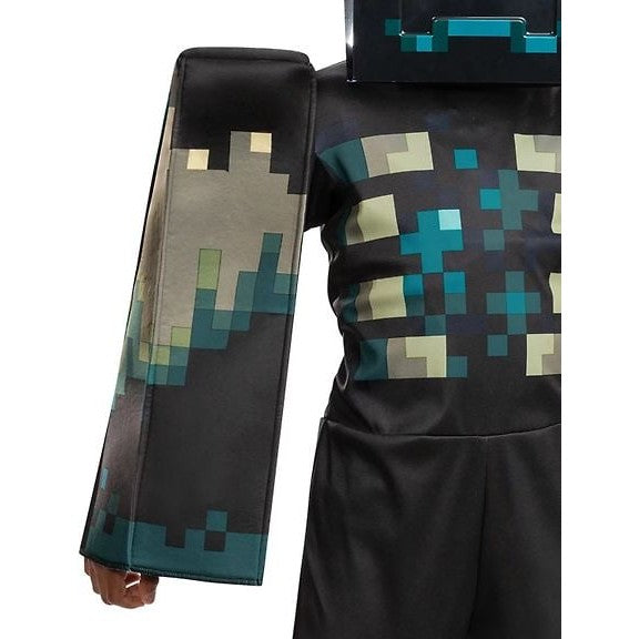 Minecraft Warden Deluxe Costume, 7-8 years, 127-136 cm