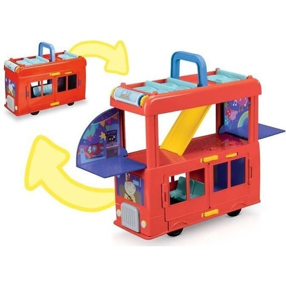 Peppa Pig 2-in-1 Party Bus Playset