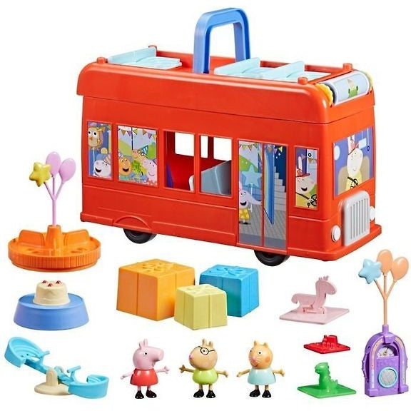 Peppa Pig 2-in-1 Party Bus Playset