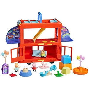 Peppa Pig 2-in-1 Party Bus Playset