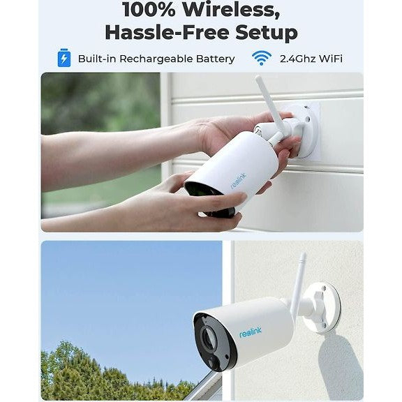 Reolink Argus Eco 3MP AI Surveillance Camera for Outdoor and Indoor Use, USB-C