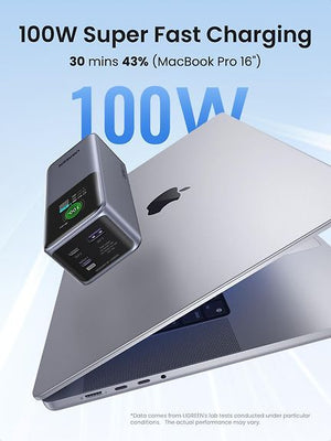 UGREEN Nexode 20000 mAh Power Bank Backup Power Supply, 130W