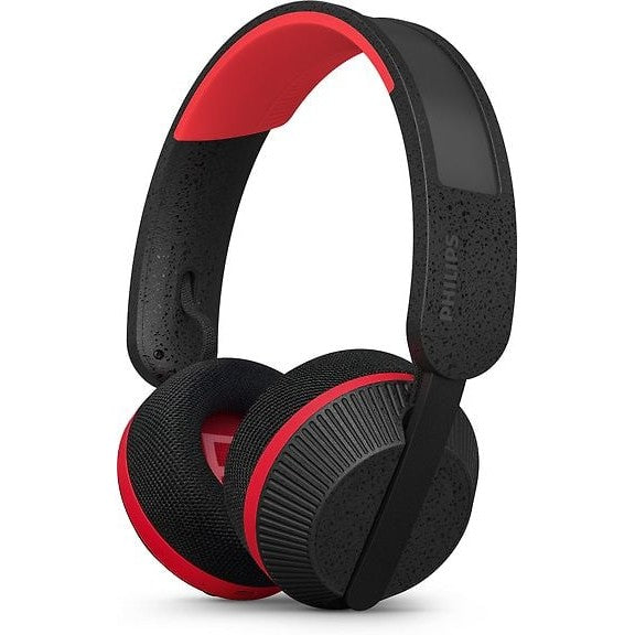 Philips GO Over-ear Sports Headphones, Black/Red TAA6219BLK/00
