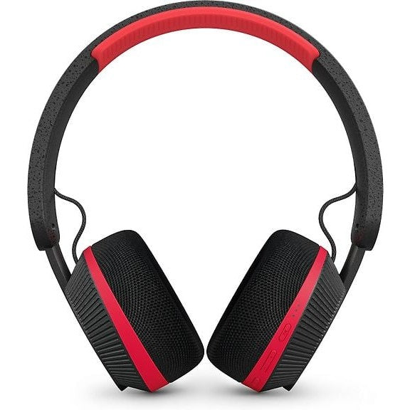 Philips GO Over-ear Sports Headphones, Black/Red TAA6219BLK/00