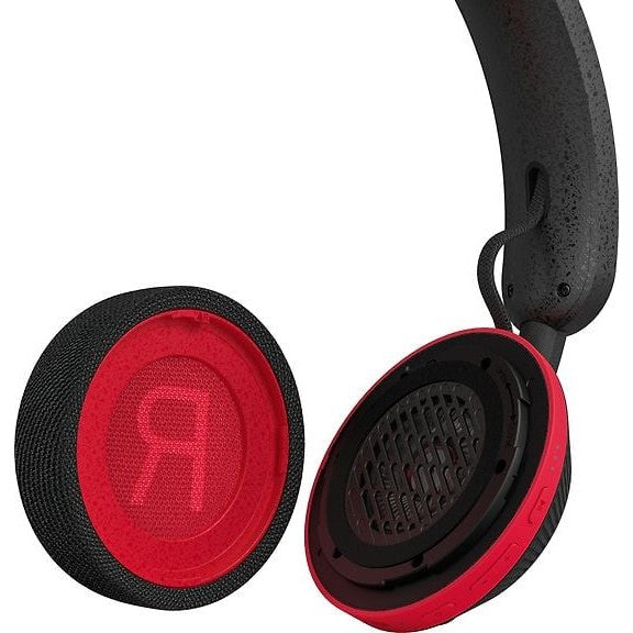 Philips GO Over-ear Sports Headphones, Black/Red TAA6219BLK/00