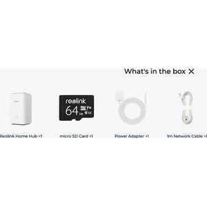 Reolink Home Hub WiFi 6 Central Unit for Surveillance Cameras