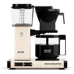 Moccamaster Automatic Coffee Maker, Light Ivory