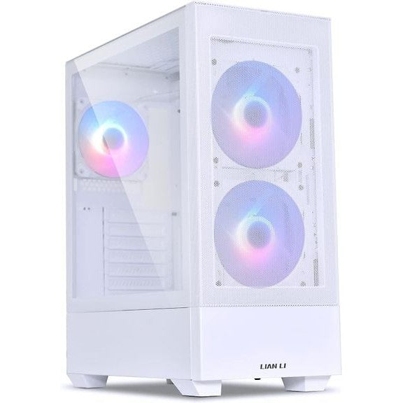 Lian Li LANCOOL 205 MESH C ATX Case with Window, White