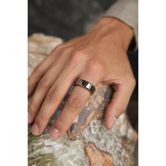 Oura Ring Gen3 Heritage Smart Ring, Size 6, Silver – Renow
