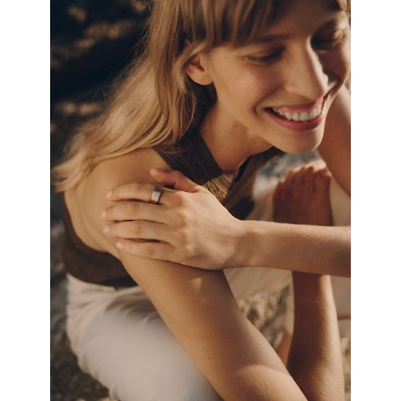 Oura Ring Gen3 Horizon Smart Ring, size 13, Rose Gold