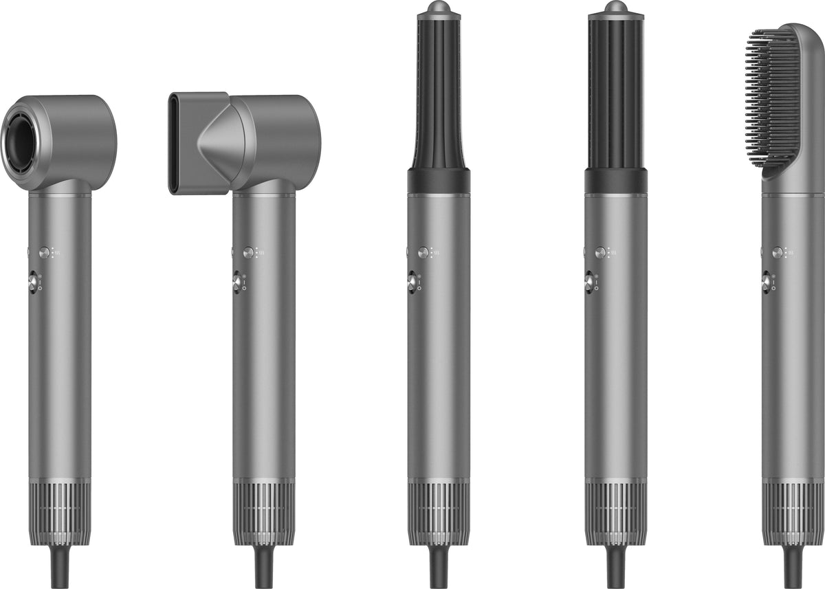 Ströme Super Silencer Air 5 in 1 Hair Styler And Dryer, Grey