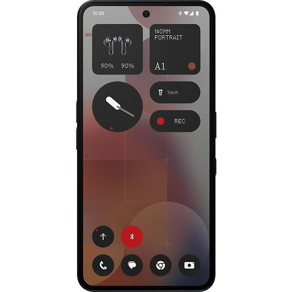 Nothing Phone 3a Pro phone, 256/12 GB, Black
