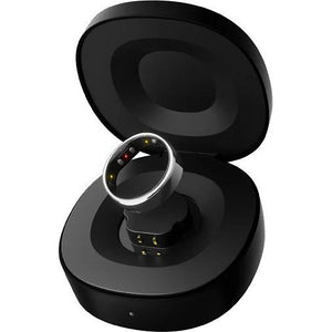 RingConn Gen 2 Smart Ring, Black, Size 9