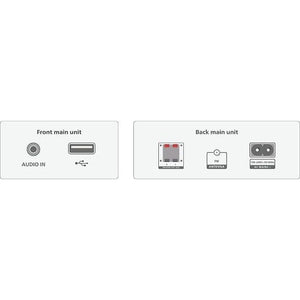 Philips TAM3205MKII/12 Micro Stereo System, Black / Silver