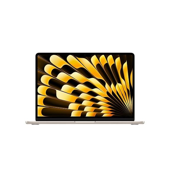 Apple MacBook Air 13" M4 16 GB, 256 GB 2025 Laptop, Starlight MW0Y3