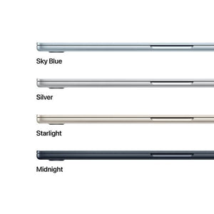MacBook Air 15 Apple M4 16GB 256GB SSD, Midnight