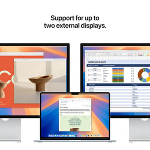 Apple MacBook Air 15" M4 24 GB, 512 GB 2025 - Laptop, Sky Blue MC7D4