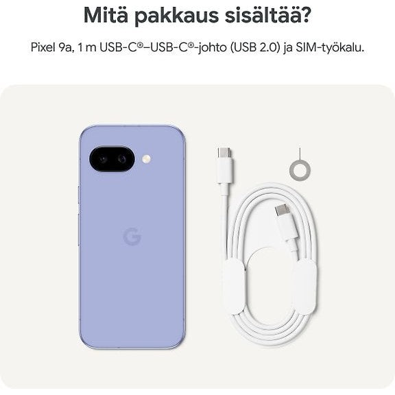 Google Pixel 9a - 128GB - Obsidian