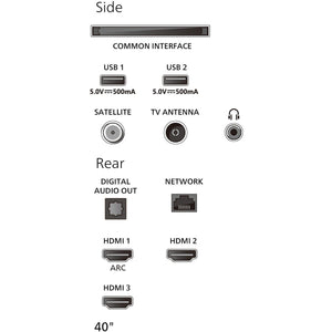 Philips 40-inch PFS6000 Full HD LED TV