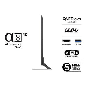 LG 65" QNED 85 4K Mini-LED TV 2025