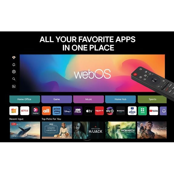 LG 65" QNED 85 4K Mini-LED TV 2025
