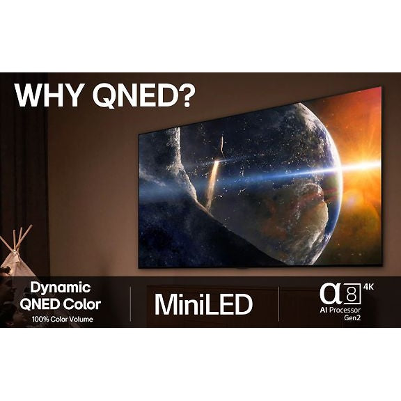 LG 65" QNED 85 4K Mini-LED TV 2025