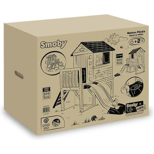 Smoby Life House on Stilts Playhouse and Slide