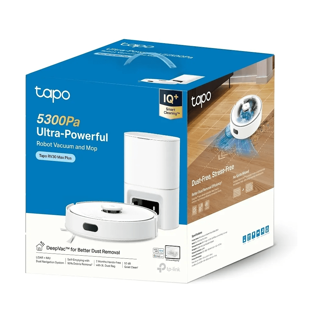 TP-Link Tapo RV30 Max Plus, White