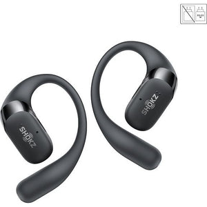 Shokz OpenFit 2+ Wireless Ear-hook Headphones, Black
