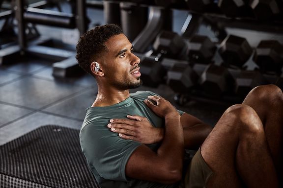 Shokz OpenFit 2+ Wireless Ear-Hook Headphones, Gray