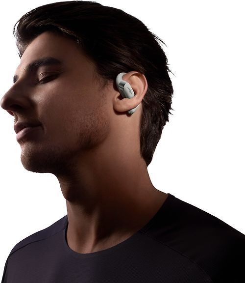 Shokz OpenFit 2+ Wireless Ear-Hook Headphones, Gray
