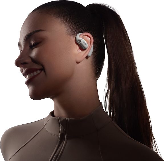 Shokz OpenFit 2+ Wireless Ear-Hook Headphones, Gray