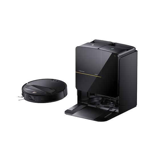 Roborock Saros Z70 Robot Vacuum Cleaner With Dock, Black