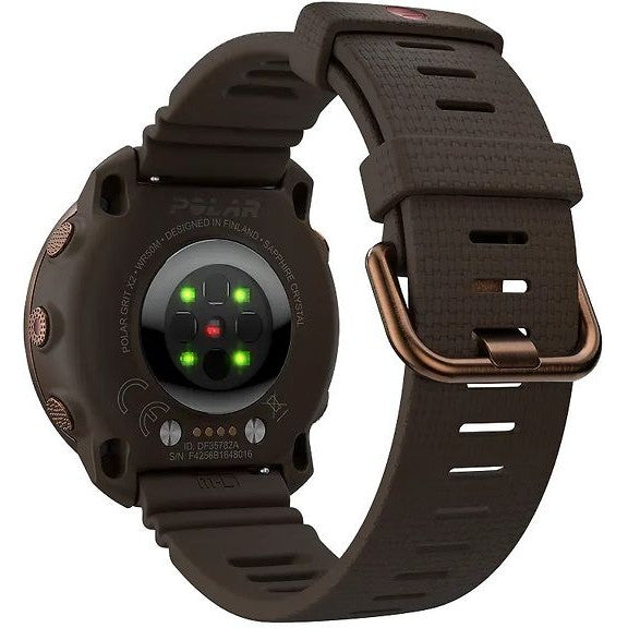 Polar Grit X2 Outdoor Watch, Small-Large, Brown
