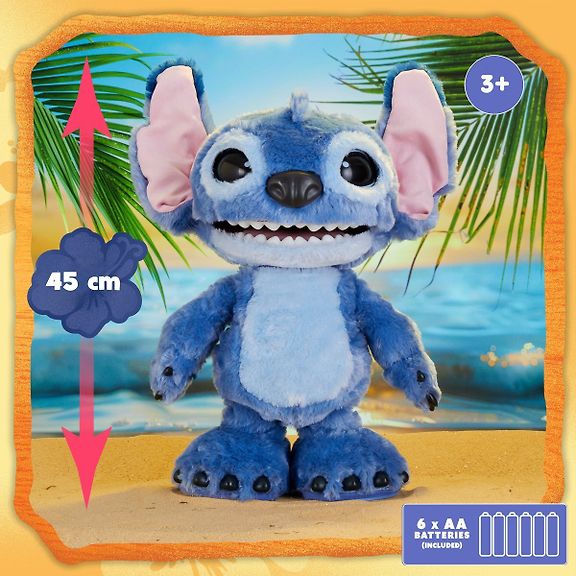 Disney Stitch, Interactive Plush Toy