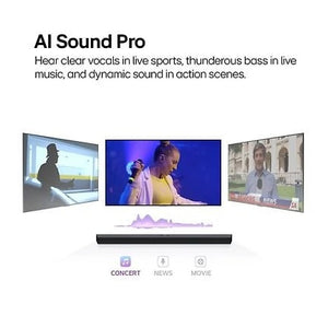 LG S80TR 5.1.3 Soundbar Dolby Atmos System with Rear Speakers